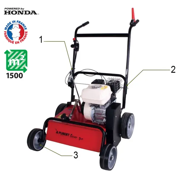 Pubert Oscar Pro 40 H - 50 cm Petrol Aerator