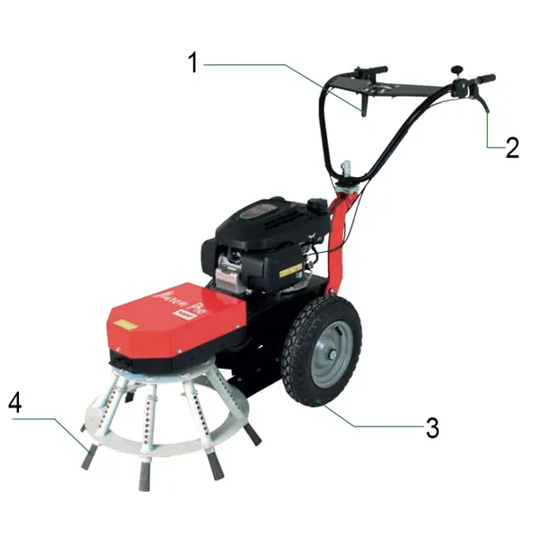 Pubert Huron Pro - Push weeder 201 cc