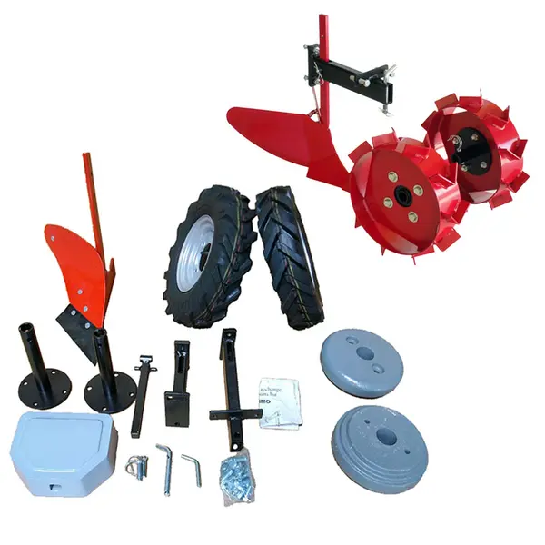 Ridging and aerator kit for pubert tiller