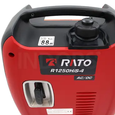 Rato R1250HiS-4 - 12-Volt Inverter Generator - For Olive Harvesters and Olive Shakers