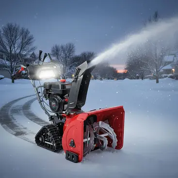 Rato RS1330-C - Semi-Professional Petrol-Powered Tracked Snow Plow