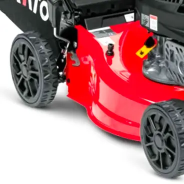 Rato Italian Power RMP46Q-V125 - 125 cc Push Lawnmower with Grass Catcher and Rear Discharge