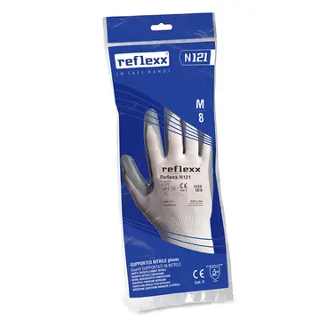 Reflexx N121 - Supported Cut Protection Nitrile Gloves