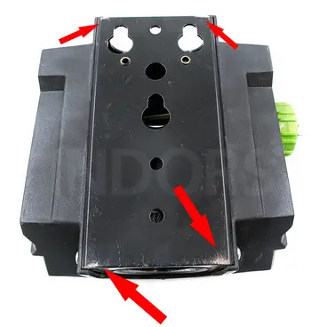 Ribimex PE12V/T1 - 12V electric winch with remote control 5000 kg capacity