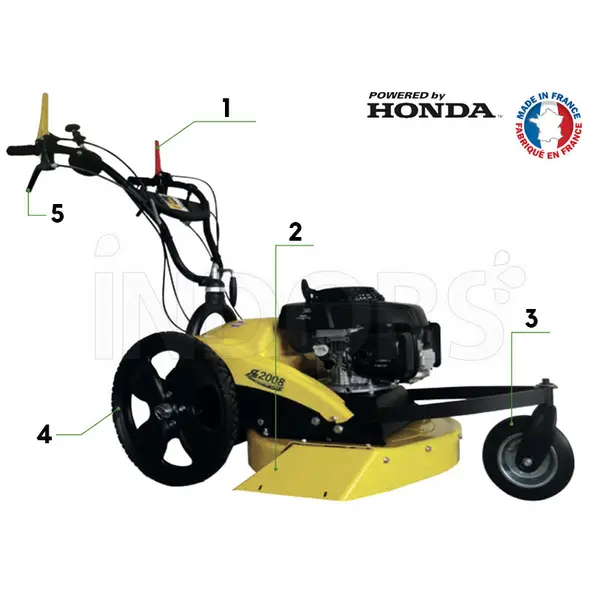 Roques et Lecoeur RL 2008 H Comfort All-Round Mower Professional Brush Cutter