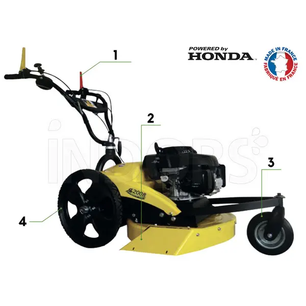 Roques et Lecoeur RL 2008 H Professional Brush Cutter All-Round Mower