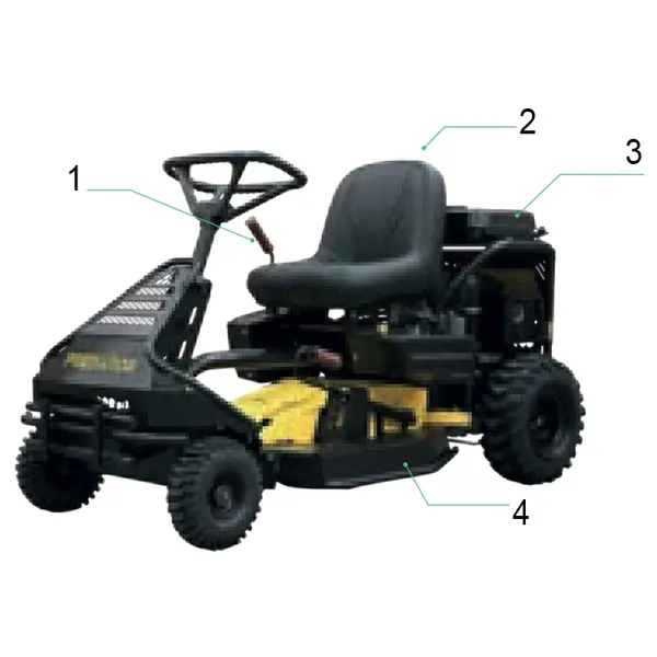 Roques et Lecoeur PREDATOR 84 - All-purpose mower 547 cc 84 cm
