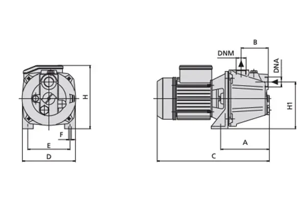 Speroni CAM 60 self-priming pump design