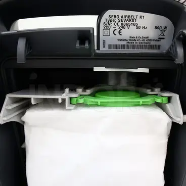 Sebo Airbelt E1 Jungle - Canister Vacuum Cleaner Boost Function