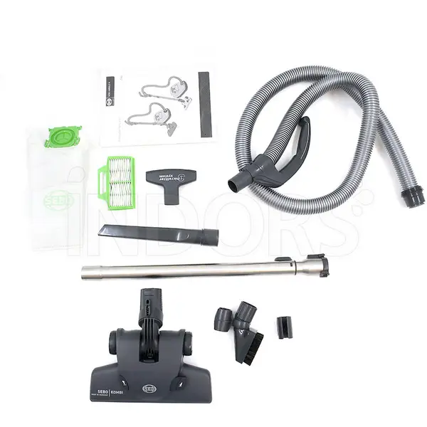 Sebo Airbelt E1 Jungle Boost 92627IT - Compact Professional Canister Vacuum Cleaner