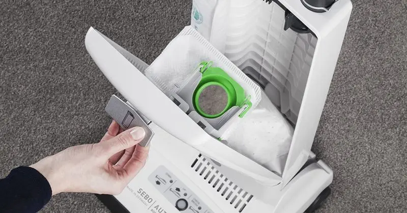Sebo Automatic X7 bag filter - Vertical Carpet Cleaner 890 W