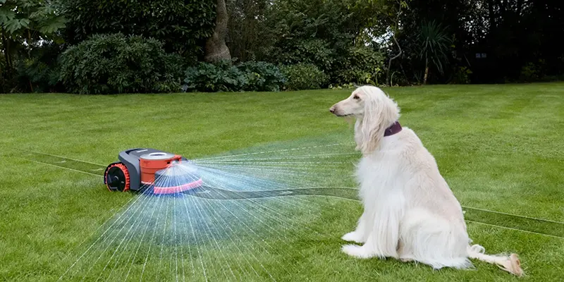 EFLS LiDAR+ system of the Segway robotic lawnmower