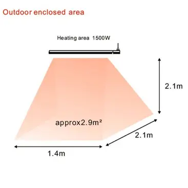 Sined White Heat - 1500W Infrared Heating Lamps