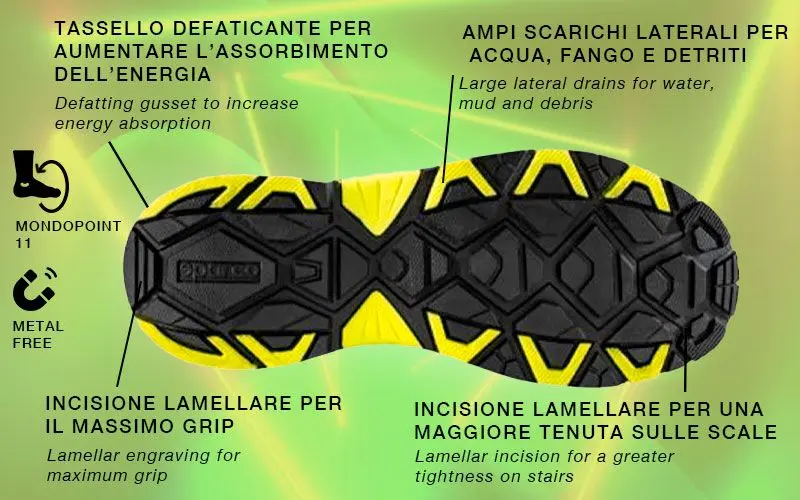 Sparco Allroad Motegi S3 SRC water repellent safety shoes