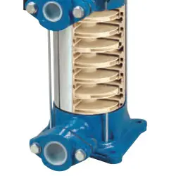 Detail of Speroni RVM pump