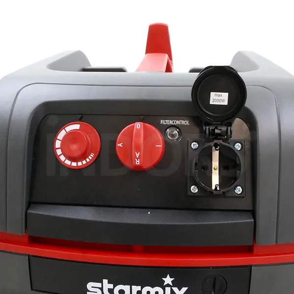 Starmix ISC L-1625 Top - Vacuum cleaner with power tool socket