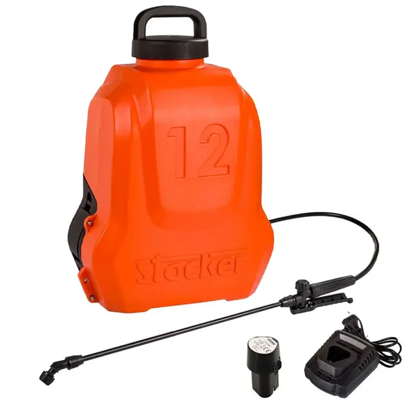 Stocker 329 spray pump with battery and chargers