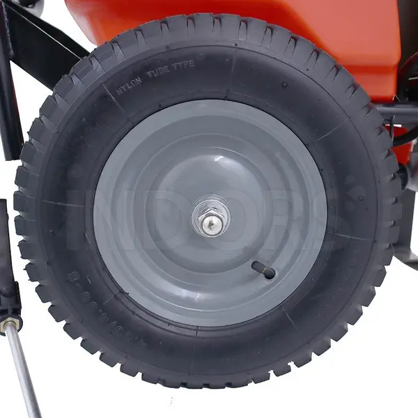 large sturdy wheels Stocker 301 - Wheelbarrow Pump 40 L 12 V Battery