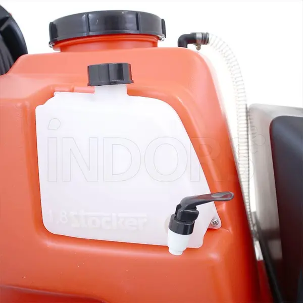 second tank 1.8 liters Stocker 301 - Wheelbarrow Pump 40 L 12 V Battery