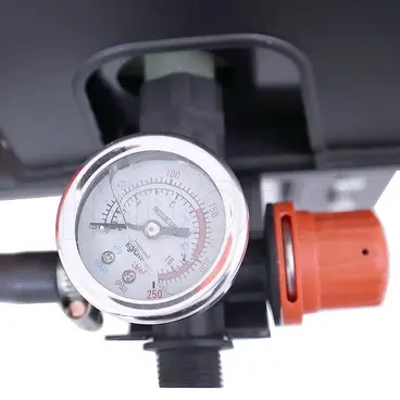 Stocker 301 pressure gauge - 40 L wheelbarrow pump 12 V battery