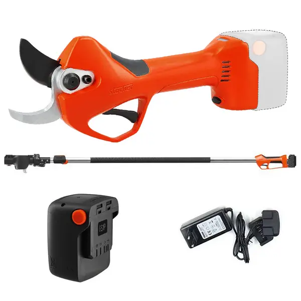 Stocker 63604 Magma E-40 TP 21 V Pruning Shears Kit + Adjustable Telescopic Handle + Battery + Charger