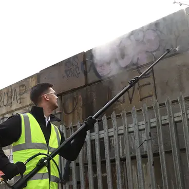 STRM OVA8 - Telescopic Pole for High Pressure Washing