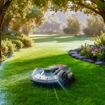 Sunseeker X3 Plus - Multi-Zone Wire-Free Robotic Lawnmower with RTK Antenna Included