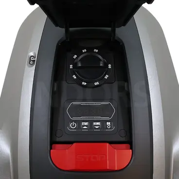 The Sunseeker X3 Plus robot lawnmower has a cutting width of 20 cm,