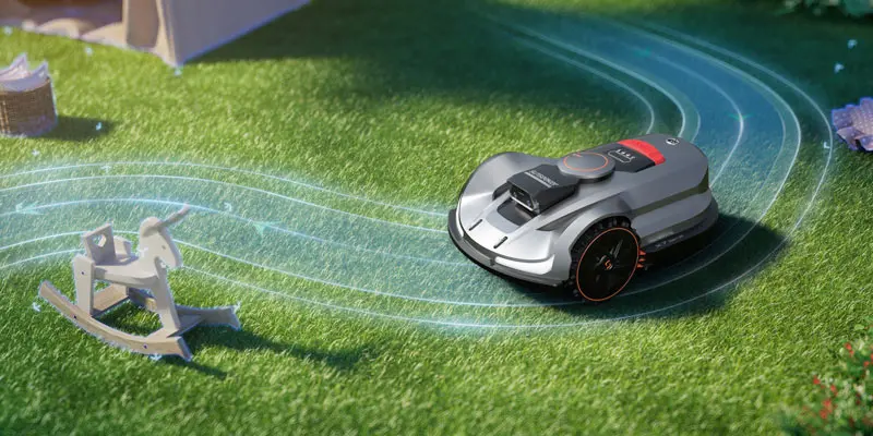 Sunseeker X7 Gen 2 - Wireless Robot Lawnmower for Large Gardens 3000 m²