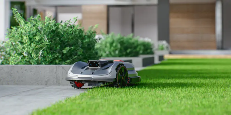 Sunseeker X7 garden robot without perimeter wire
