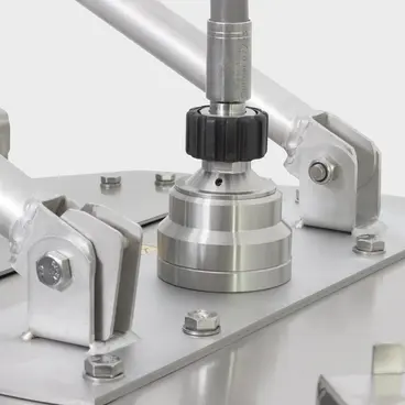 Turbo Devil TD 420 with Suction - Stainless Steel Surface Cleaning Lance Ø 420 mm
