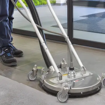 Turbo Devil TD 420 with Suction - Stainless Steel Surface Cleaning Lance Ø 420 mm