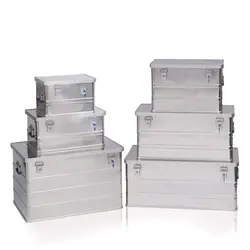 Svelt ALUBOX B93, B142 and B186 - Aluminum Cases for Transport and Storage