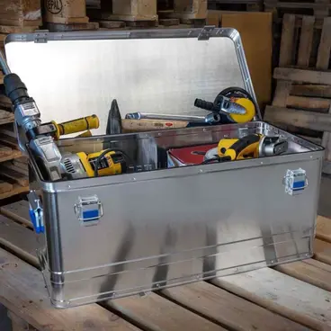 Svelt ALUBOX D153, D157, D243, D400 and D425 - Aluminum Cases for Transport and Storage