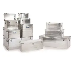 Svelt ALUBOX D153, D157, D243, D400 and D425 - Aluminum Cases for Transport and Storage