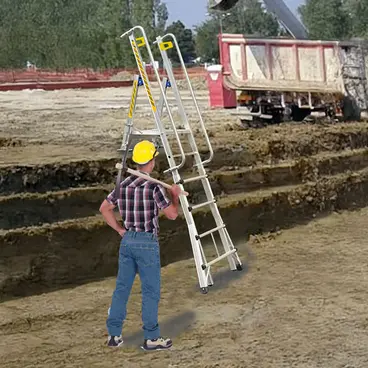 Svelt ABYSS - Telescopic Ladder for Access to Excavations, Tubs and Ditches
