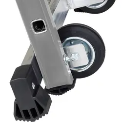 Svelt Moby SMOBY104 - Folding Ladder with Wheels