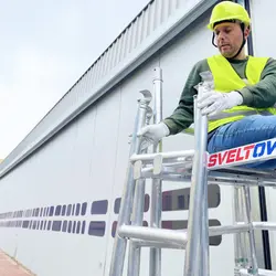 Svelt Regina 4WD Large Vip - Professional Aluminum Ladder