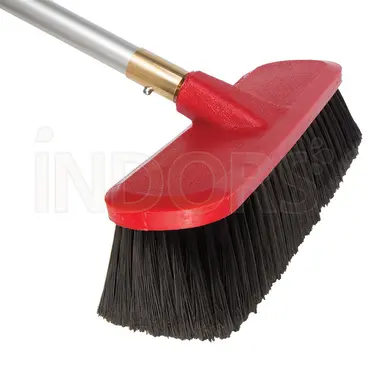 Synthetic brush for telescopic pole