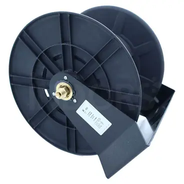 side detail Plastic hose reel for high pressure hose