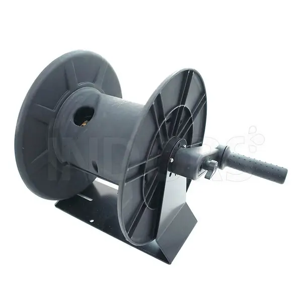 Plastic hose reel for high pressure hose