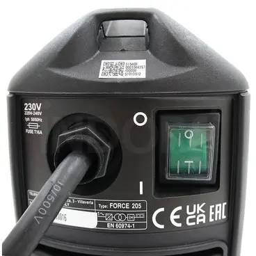 Telwin Force 205 - Inverter welding machine power factor 0.7