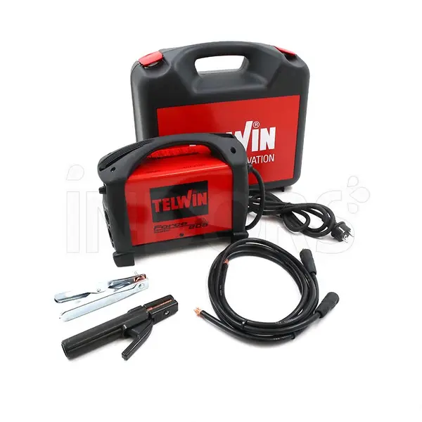 Telwin Force 205 welding machine supplied with case and accessories