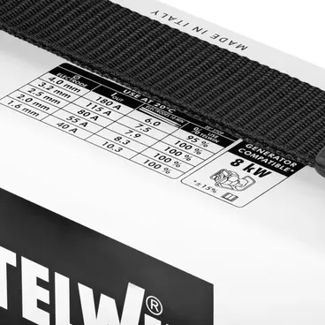 Telwin Infinity 200 + Accessories for electrode inverter welding machine