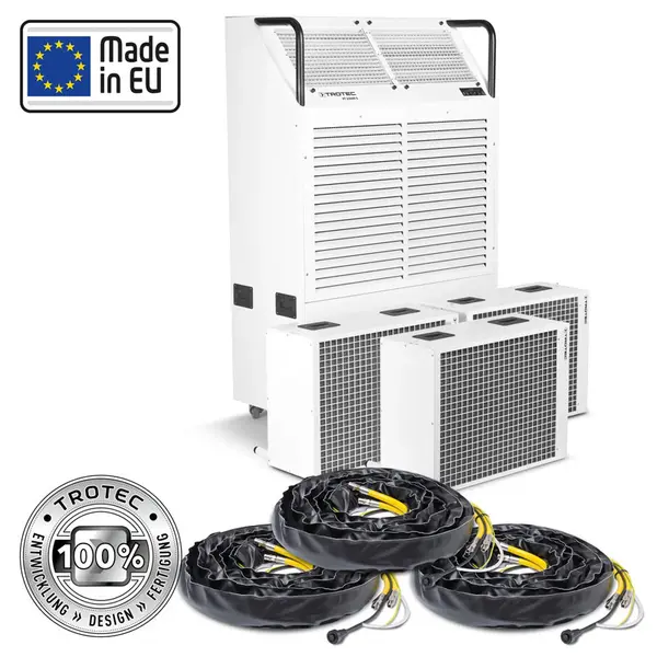 Trotec PT 23000 S - Commercial Portable Air Conditioner with 3 Heat Exchangers
