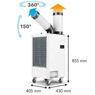 Trotec Spotcool PT 2700 SP - Mobile Air Cooler