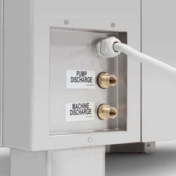 Trotec DH 160 BX ES connections
