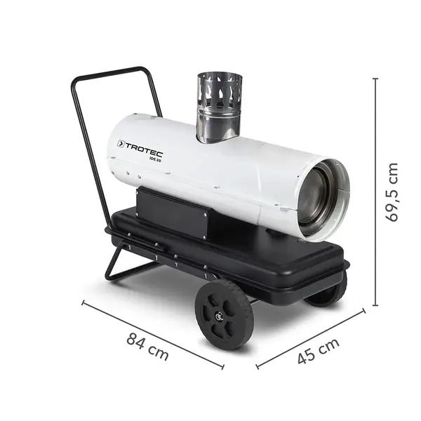 Trotec IDE 20 1430000215 - Compact Diesel-Fired Indirect-Fired Hot Air Generator
