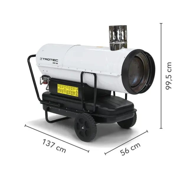 Trotec IDE 80 1430000240 - Indirect-Fired Diesel Hot Air Generator