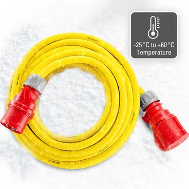 Trotec 7333000379 - Professional Extension Cord 20 m Three-Phase 400 V Made in Germany